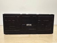 Front view showing grille and Skiva logo