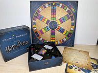 Box, board, insert with components displayed