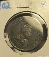 Obverse showing Edward VII portrait and legend around rim