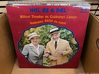 Front cover of Bilicsi Tivadar & Csákányi László – Hol Az A Dal LP