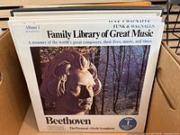 Box showing Beethoven Funk & Wagnalls Album 1 cover