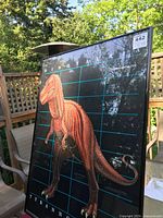 Front view of framed Dinosauria Tyrannosaurus Rex print