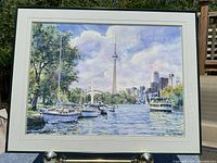 Full framed print showing complete artwork and frame