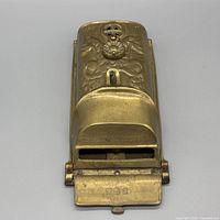 Front view showing embossed design, mail slot and MB2 marking