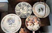Group shot of all four plates