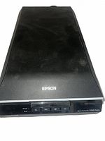 Top view of closed Epson V550 scanner