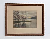 Framed photograph full view