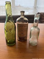 All three bottles side by side