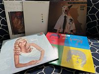 Group shot of all five LP sleeves