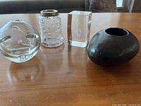 All four items side by side on table