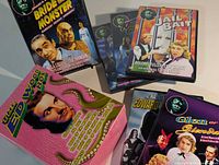 Overview of box set with individual DVD cases displayed