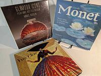 Front covers of all three hardcover books