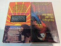 Front covers of both VHS tapes showing titles and artwork