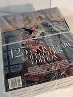 Stack of four sealed Vogue September 2017 magazines with Jennifer Lawrence cover
