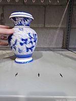 Full view of vase showing pattern and form