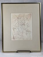 Full framed artwork showing overall presentation
