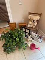 Group shot of all nine items arranged together