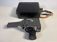 Camera and case overall view