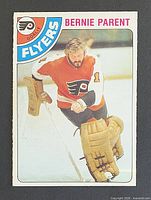 Front of 1978-79 O-Pee-Chee #15 Bernie Parent card