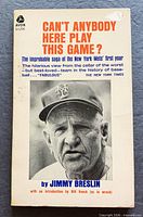 Front cover showing title, photo of Casey Stengel, publisher code G1206