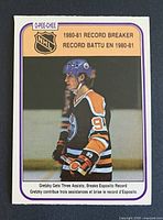 Front of Wayne Gretzky O-Pee-Chee card