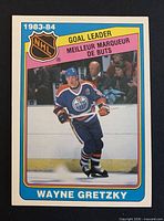 Front of Wayne Gretzky O-Pee-Chee card #381