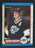 Front of O-Pee-Chee Wayne Gretzky card #156