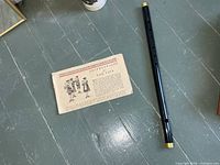 Fife and instruction sheet overview