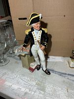 Front view of Royal Doulton The Captain figurine showing overall appearance and height reference