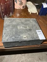 Top view of U.S. Army Signal Corps BX-38/U lock box