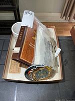 Tray containing all items in lot