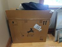 Outer cardboard box showing Aosom branding and model B71-004 label