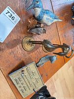 Group shot of all five items on wooden surface