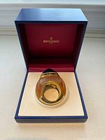 Bottle in open presentation box