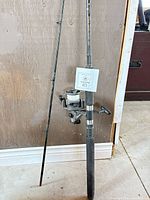 Full view of rod with attached reel
