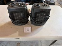 Front view of both Classic heaters side-by-side