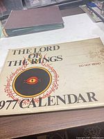 Front of mailing sleeve featuring calendar title and design