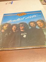 Front cover showing title and band image