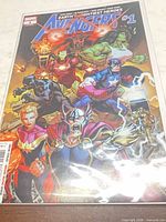 Front cover showing title, issue number, characters