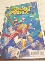 Front cover of Avengers Forever #4 in bag