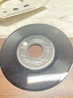 Side A label showing The End of the Innocence on Geffen Records