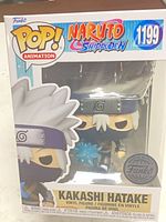 Front of boxed Funko Pop Kakashi Hatake #1199 showing figure through window and Special Edition sticker