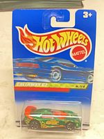 Front of sealed Hot Wheels Callaway C7 blister pack