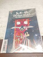 Front view of bagged Demon Wars: The Iron Samurai #1 comic