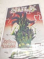 Front cover showing Hulk #6 comic in bag and board