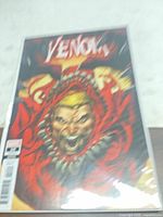 Front view of bagged Venom #10 variant comic