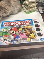 Closed box top showing title and artwork