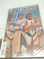 Front cover showing Obi-Wan Kenobi and clone troopers