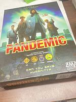 Front of Pandemic board game box