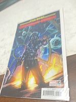 Front view of bagged Star Wars: Crimson Reign #3 variant comic